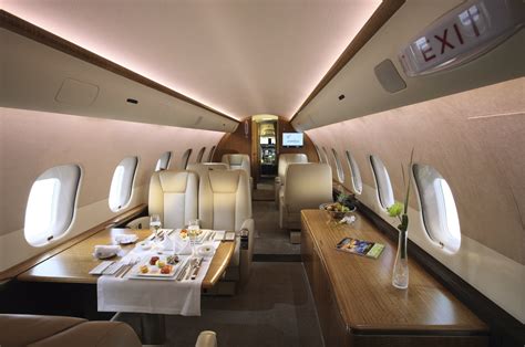 private jet for international travel.